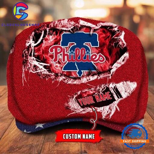 MLB Philadelphia Phillies Special Baseball Team Logo Custom Jeff Cap Design