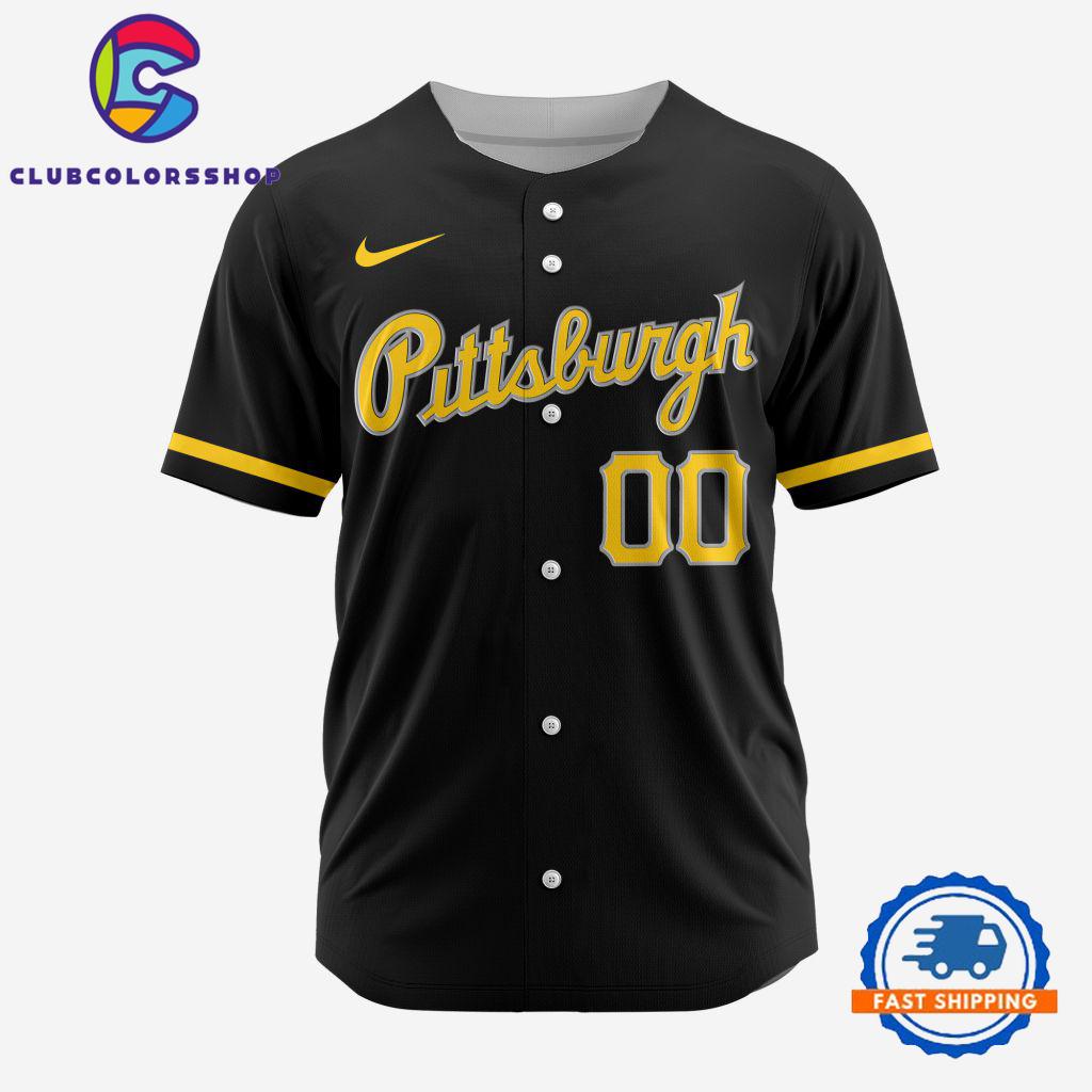 MLB Pittsburgh Pirates Personalized Alternate Design Concept Baseball Jersey