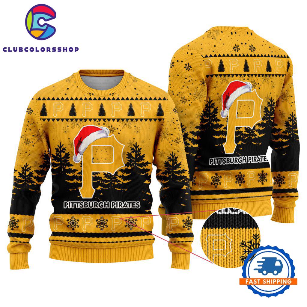 MLB Pittsburgh Pirates Special Baseball Team Christmas Ugly Sweater Design