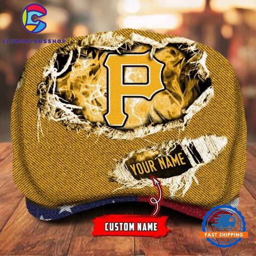 MLB Pittsburgh Pirates Special Baseball Team Logo Custom Jeff Cap Design