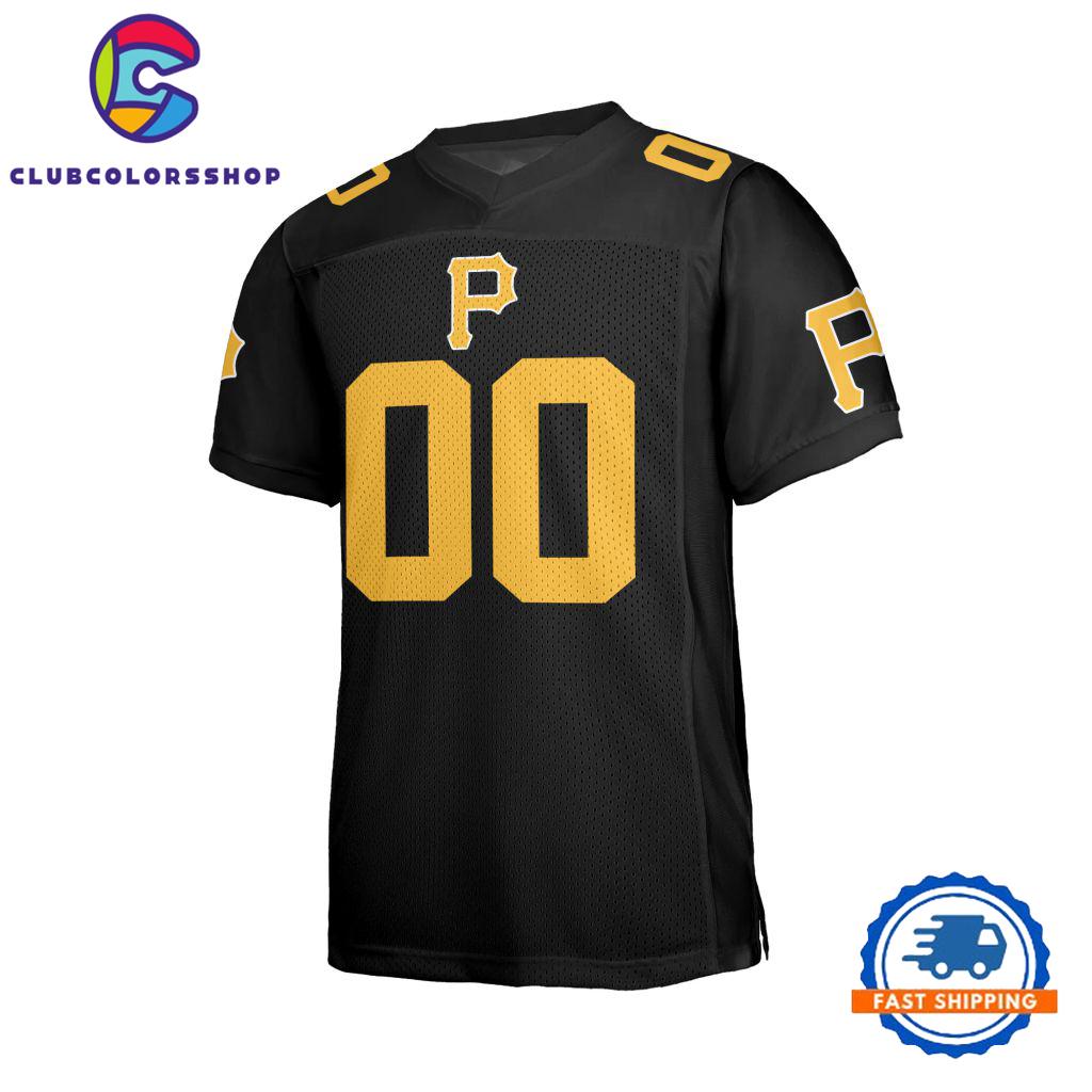 MLB Pittsburgh Pirates Special Logo Team Design Football Jersey
