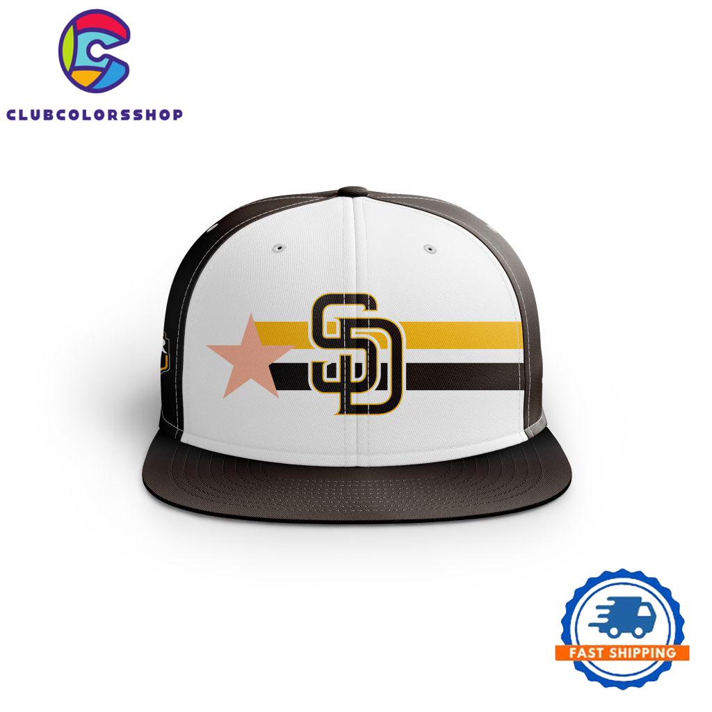 MLB San Diego Padres Workout Day Snapback, Baseball Team Logo Cap Design