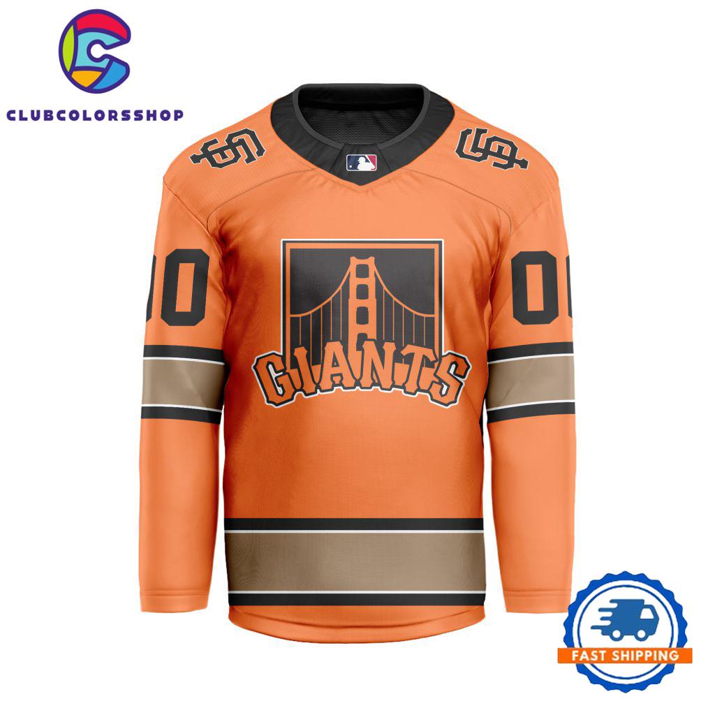 MLB San Francisco Giants Special Hockey Jersey Design Concept