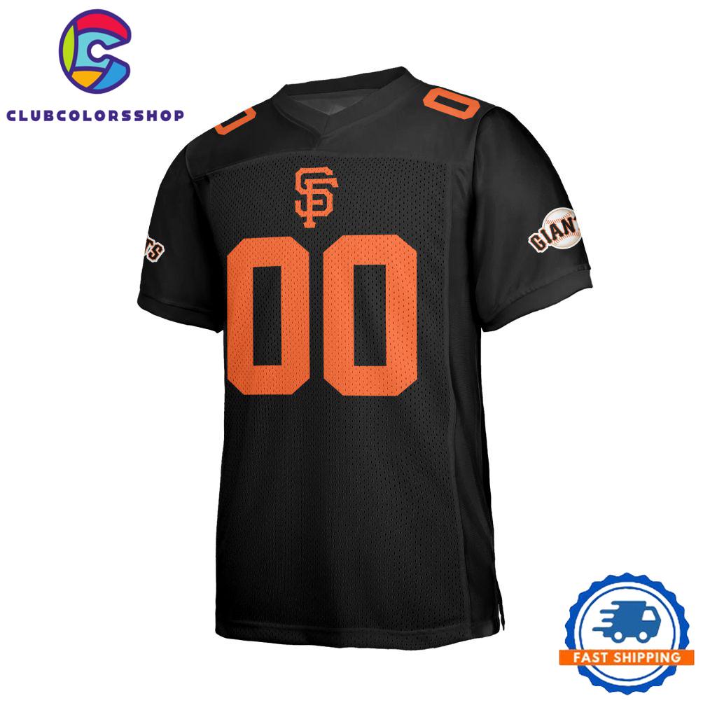MLB San Francisco Giants Special Logo Team Design Football Jersey