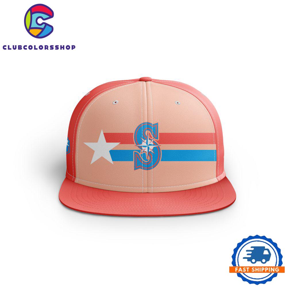 MLB Seattle Mariners Personalized All-Star Snapback, Baseball Team Cap Hats
