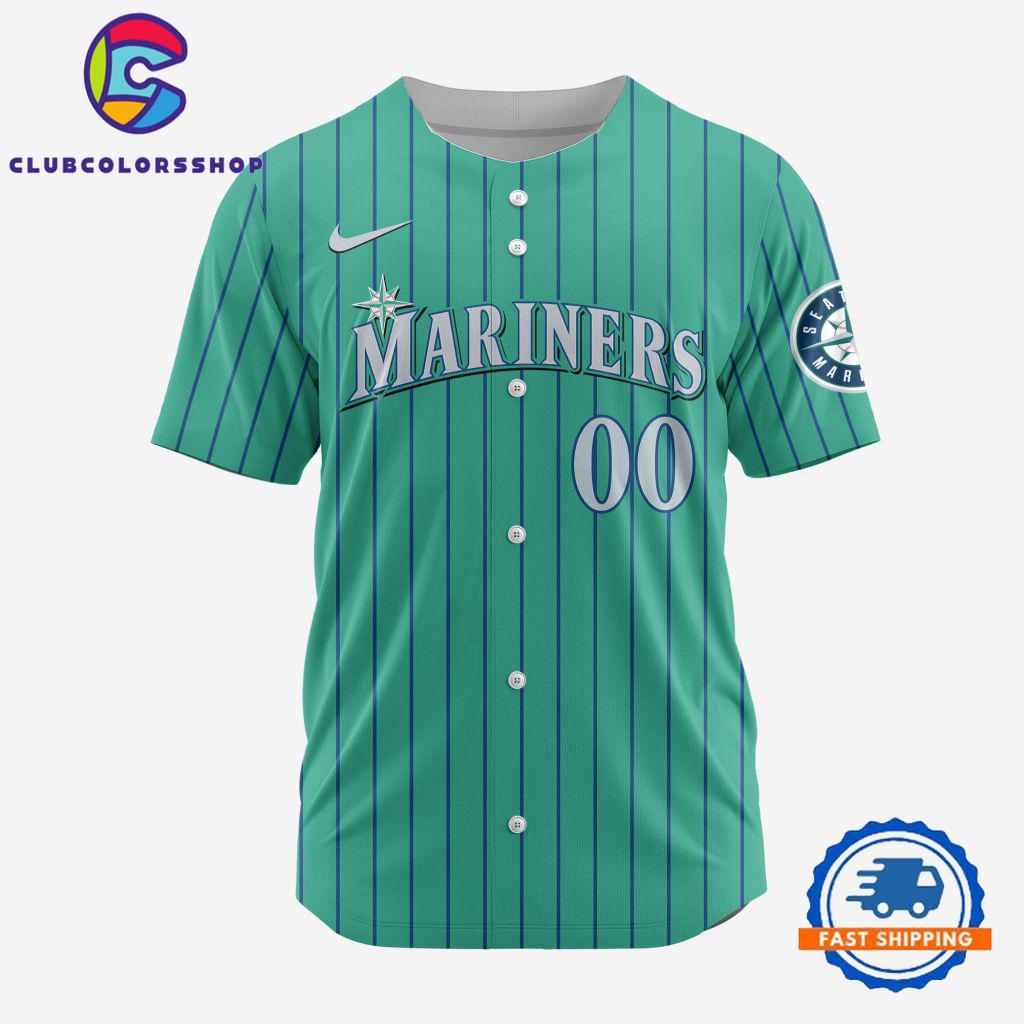 MLB Seattle Mariners Personalized Alternate Design Concept Baseball Jersey