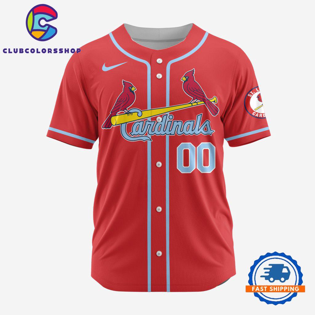 MLB St. Louis Cardinals Personalized Alternate Design Concept Baseball Jersey