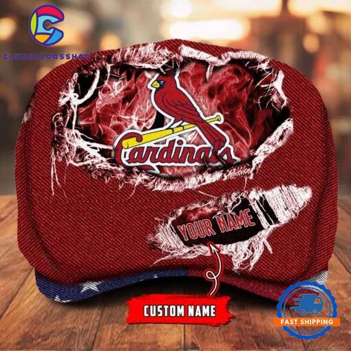 MLB St Louis Cardinals Special Baseball Team Logo Custom Jeff Cap Design