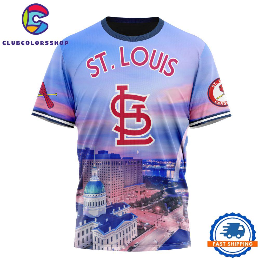 MLB St. Louis Cardinals Special Cityscape Design T Shirt, Sweatshirt, Hoodie