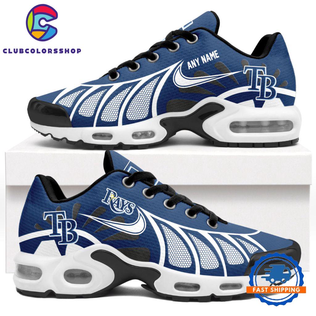 MLB Tampa Bay Rays Personalized Air Max Plus Shoes, Baseball Team Logo TN Shoes Design