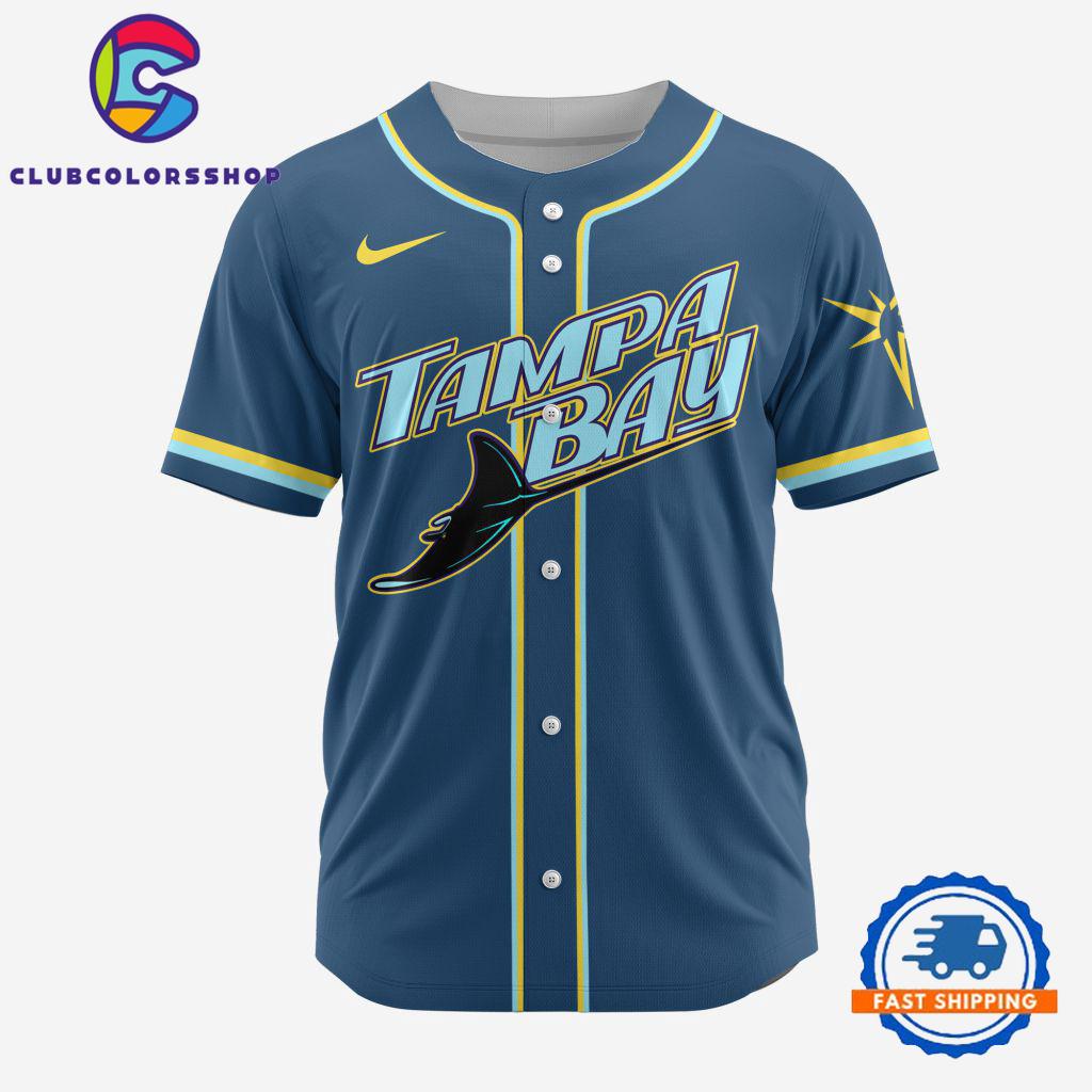 MLB Tampa Bay Rays Personalized Alternate Design Concept Baseball Jersey
