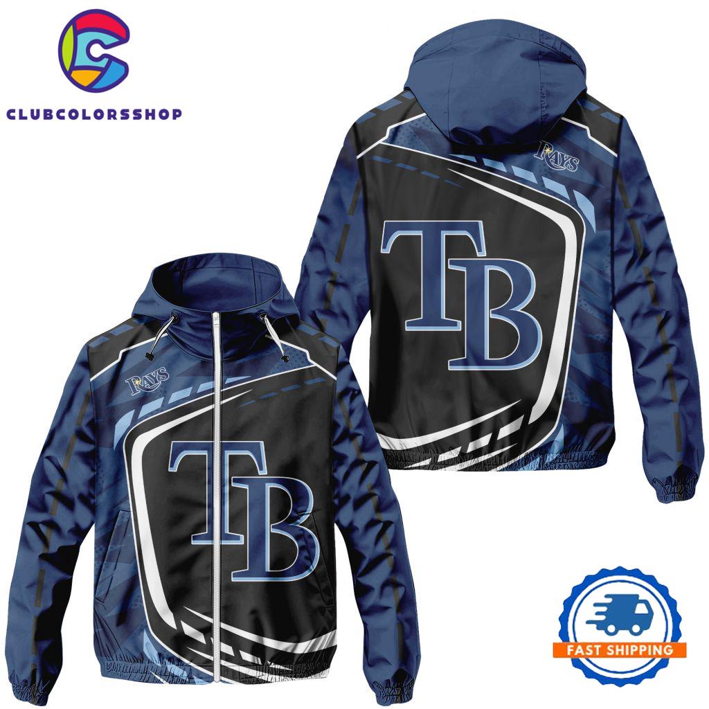 MLB Tampa Bay Rays Special Baseball Team Design Windbreaker Outdoor Jacket