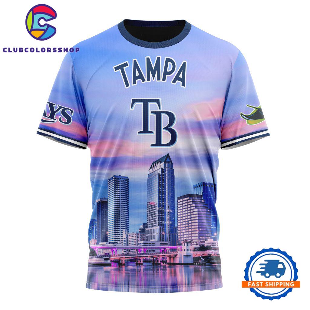 MLB Tampa Bay Rays Special Cityscape Design T Shirt, Sweatshirt, Hoodie
