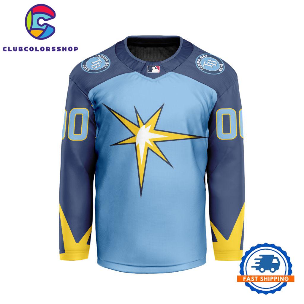 MLB Tampa Bay Rays Special Hockey Jersey Design Concept