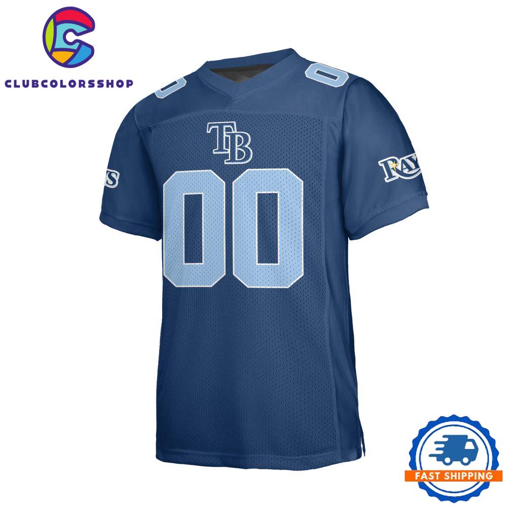 MLB Tampa Bay Rays Special Logo Team Design Football Jersey