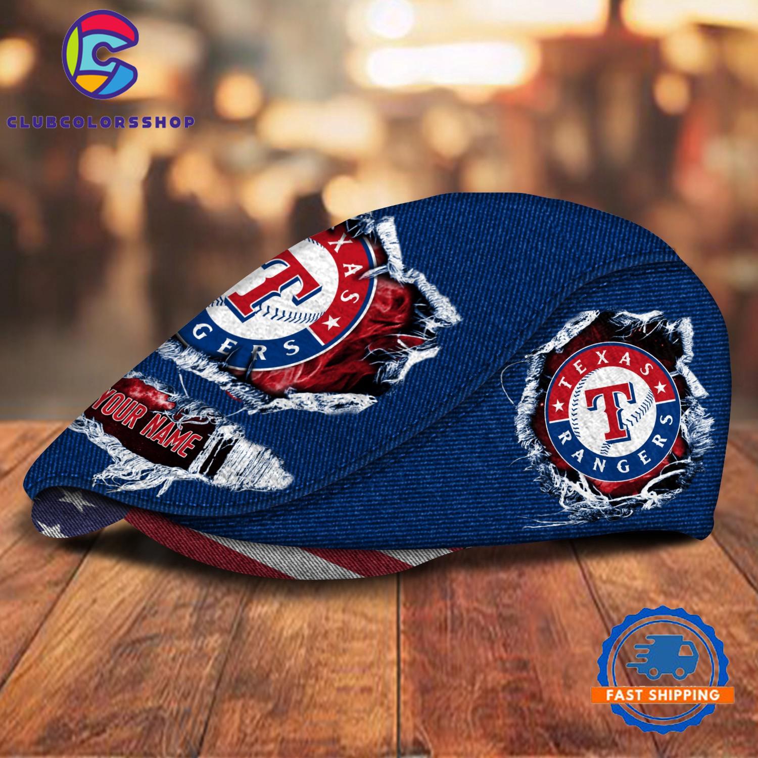 MLB Texas Rangers Special Baseball Team Logo Custom Jeff Cap Design MLB Texas Rangers Special Baseball Team Logo Custom Jeff Cap Design