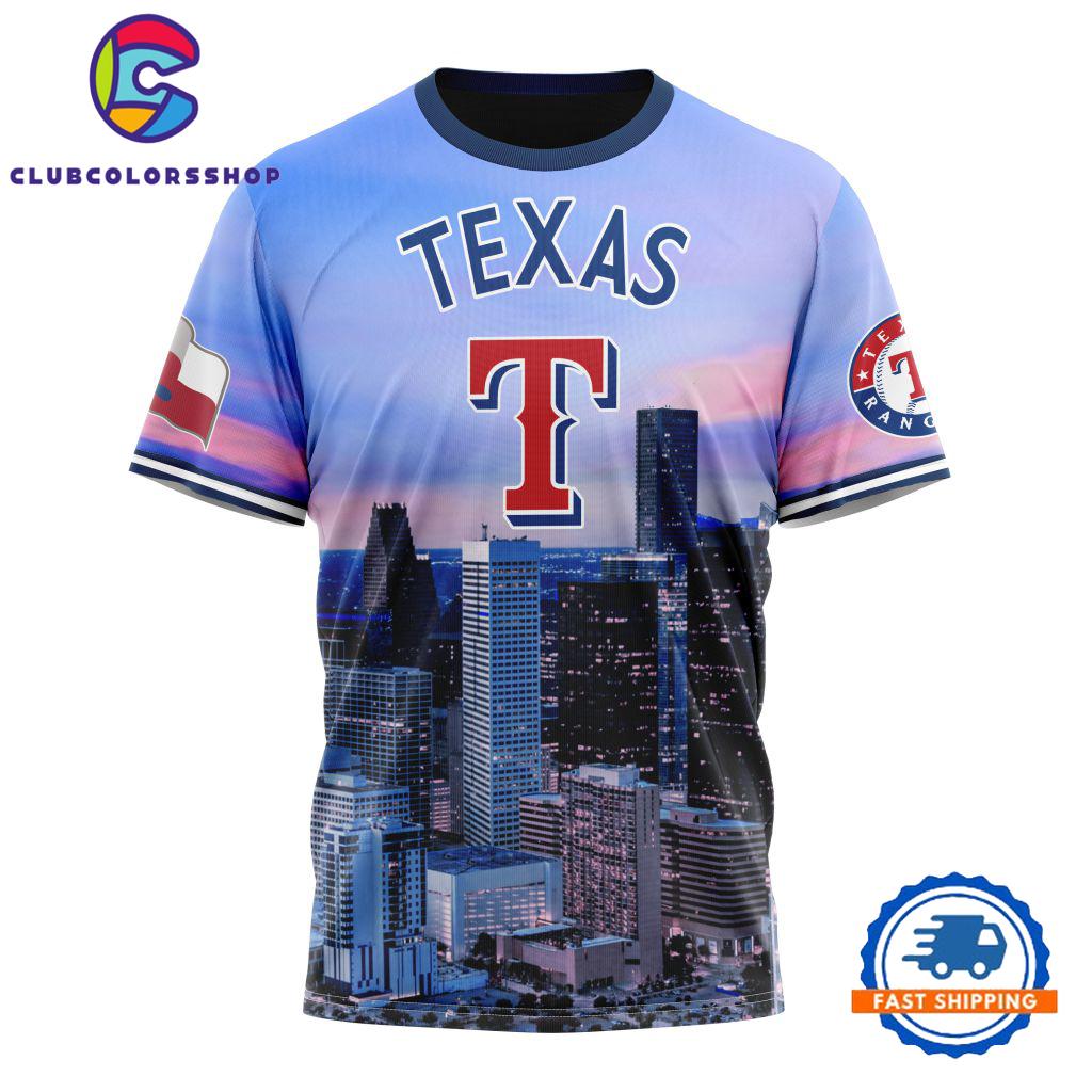 MLB Texas Rangers Special Cityscape Design T Shirt, Sweatshirt, Hoodie