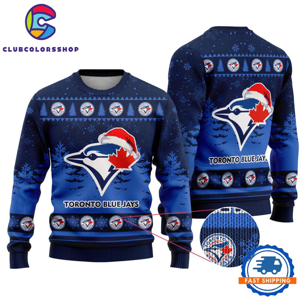 MLB Toronto Blue Jays Special Baseball Team Christmas Ugly Sweater Design