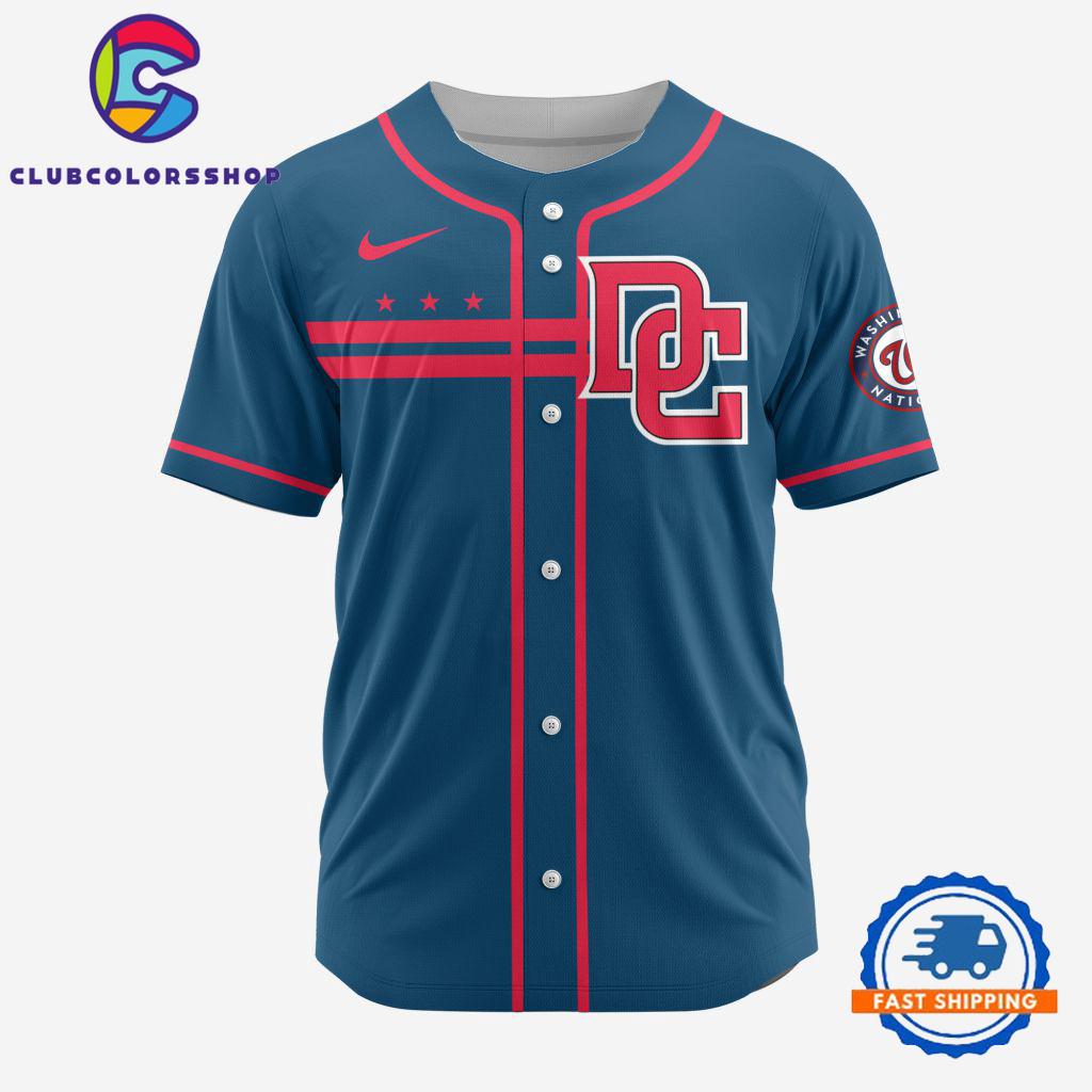 MLB Washington Nationals Personalized Alternate Design Concept Baseball Jersey
