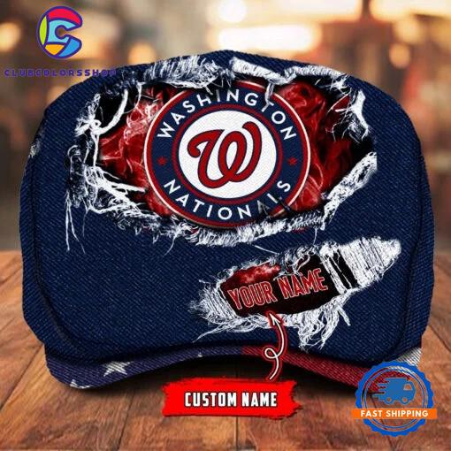 MLB Washington Nationals Special Baseball Team Logo Custom Jeff Cap Design