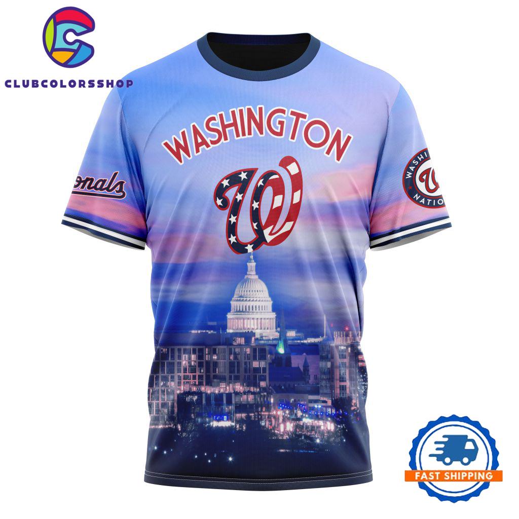 MLB Washington Nationals Special Cityscape Design T Shirt, Sweatshirt, Hoodie