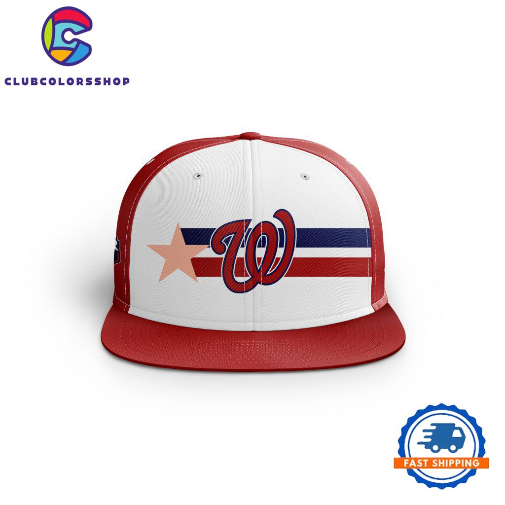 MLB Washington Nationals Workout Day Snapback, Baseball Team Logo Cap Design