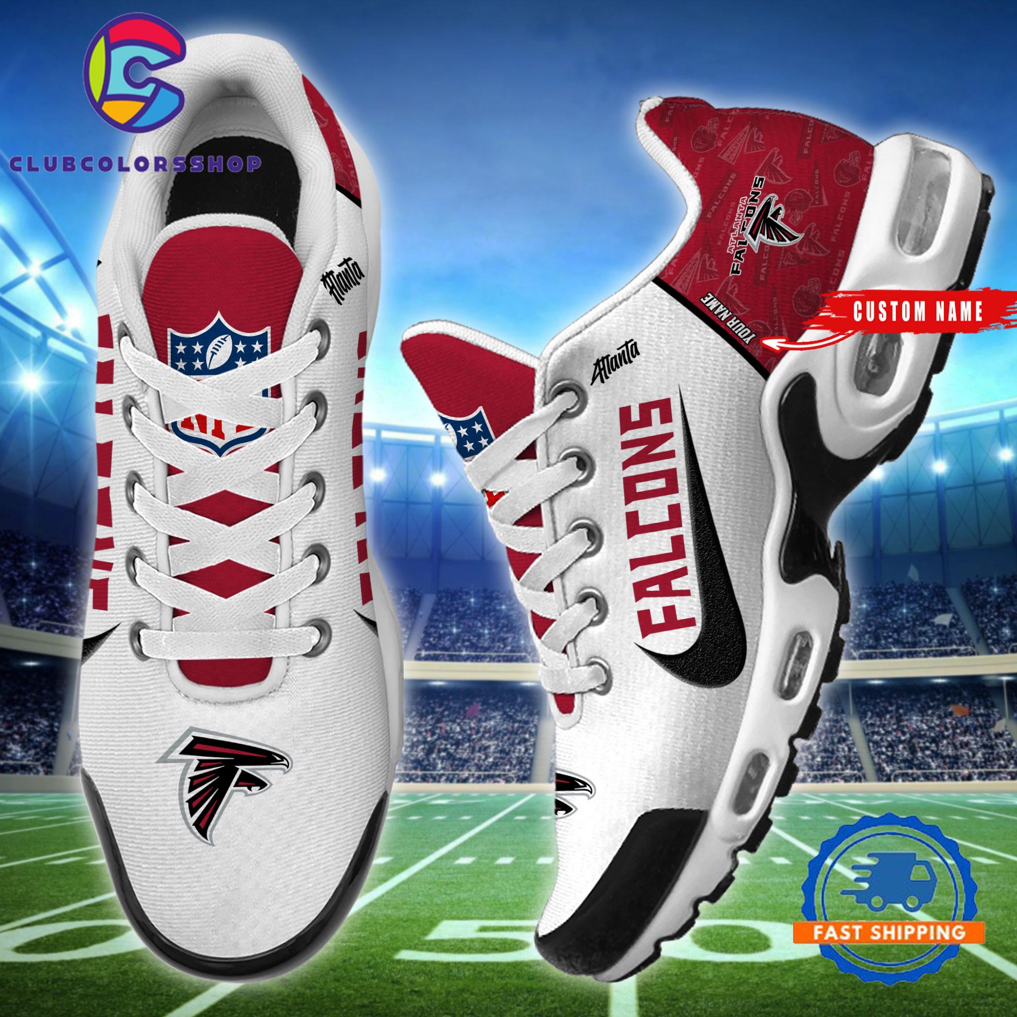 NFL Atlanta Falcons Logo Team Air Max Plus Shoes Design