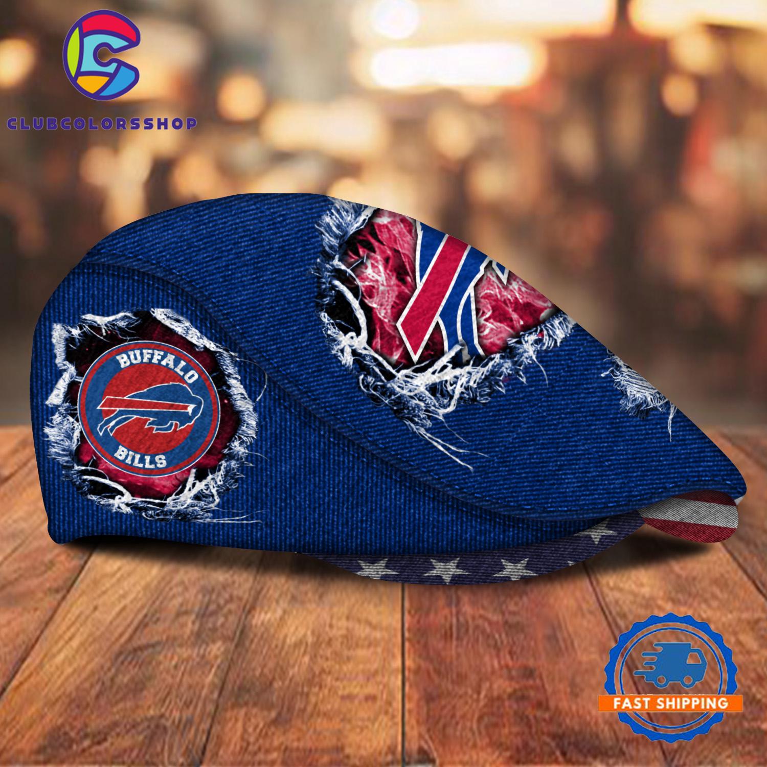 NFL Buffalo Bills Special Football Team Logo Custom Jeff Cap Design NFL Buffalo Bills Special Football Team Logo Custom Jeff Cap Design