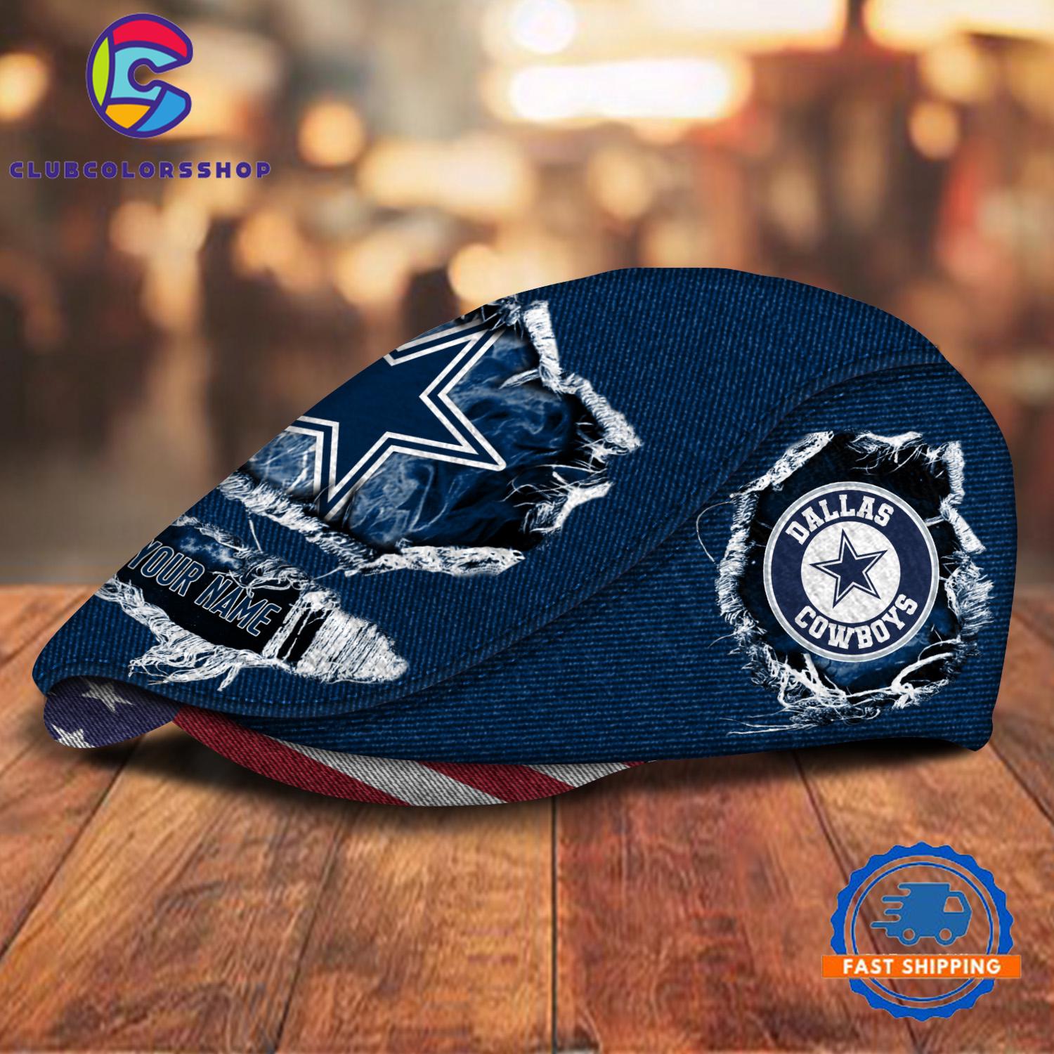 NFL Dallas Cowboys Special Football Team Logo Custom Jeff Cap Design