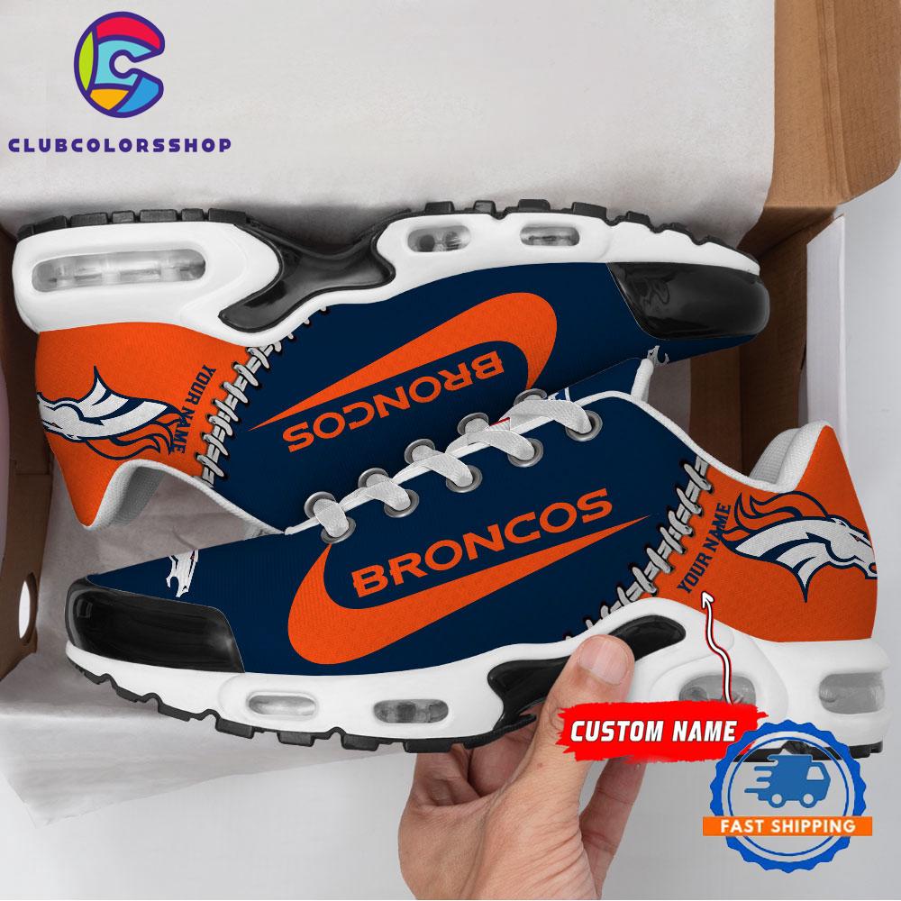 NFL Denver Broncos Custom Name Air Max Plus Shoes, Football Team TN Shoes Design NFL Denver Broncos Custom Name Air Max Plus Shoes, Football Team TN Shoes Design