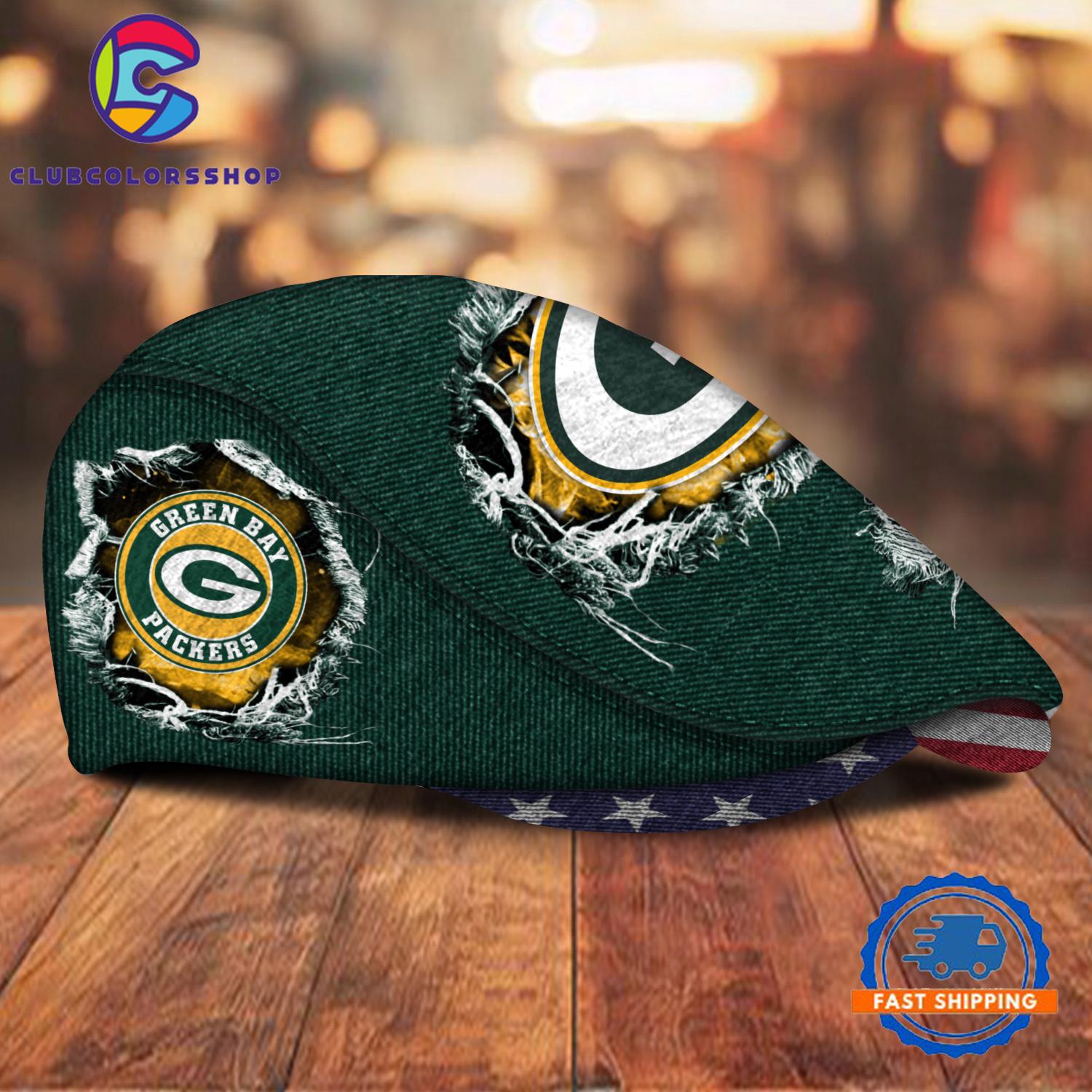 NFL Green Bay Packers Special Football Team Logo Custom Jeff Cap Design NFL Green Bay Packers Special Football Team Logo Custom Jeff Cap Design