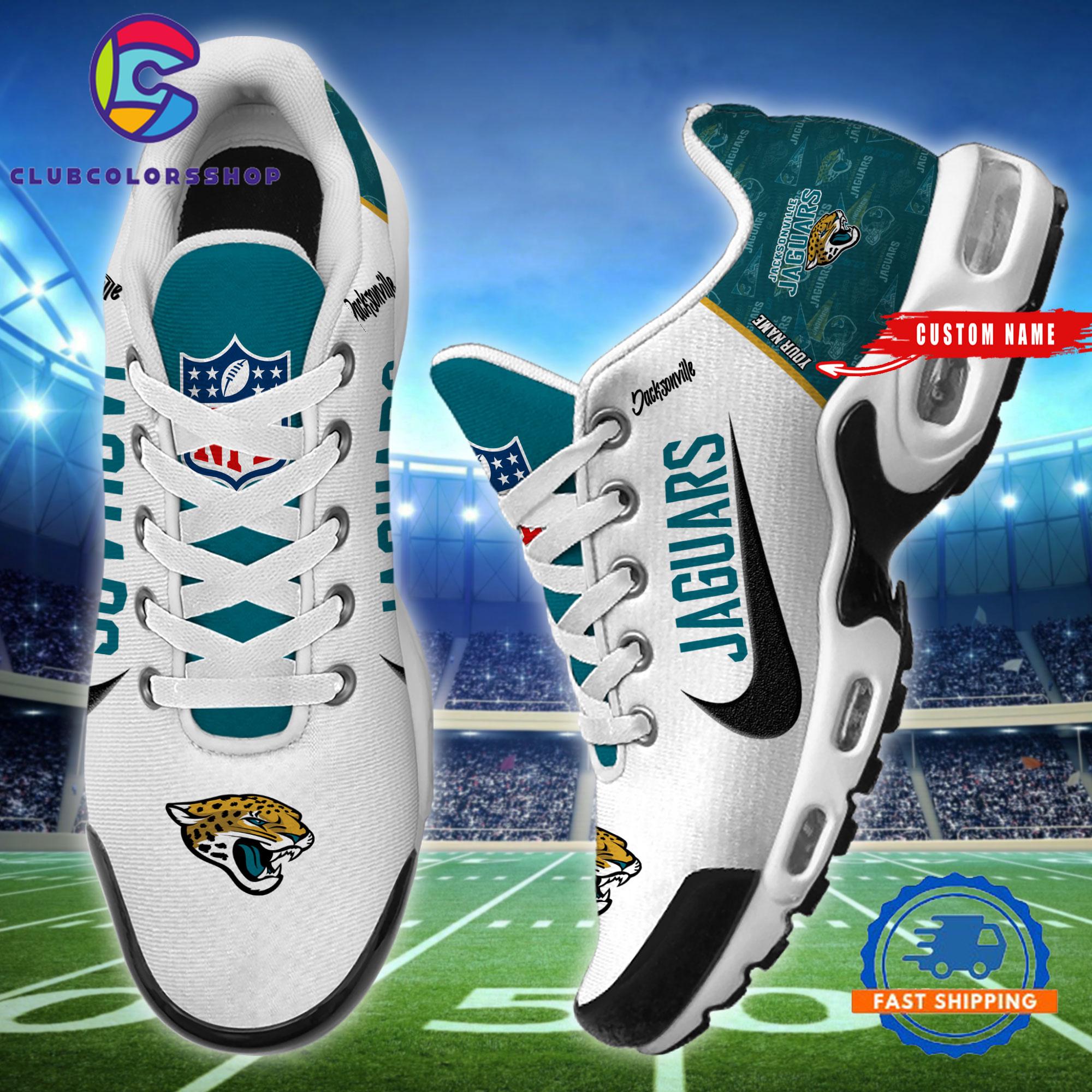 NFL Jacksonville Jaguars Logo Team Air Max Plus Shoes Design