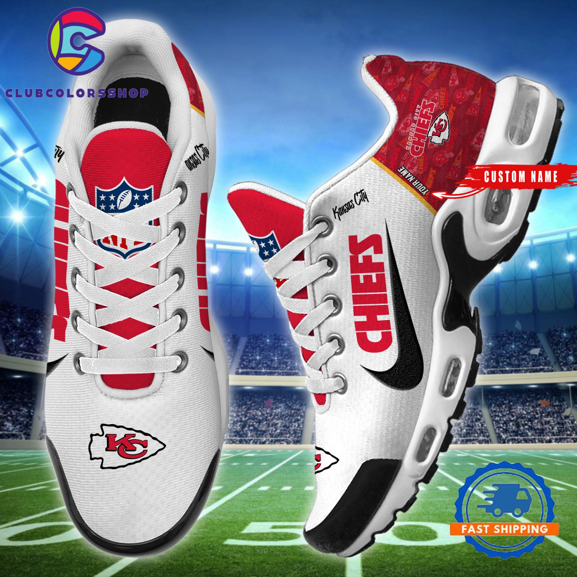 NFL Kansas City Chiefs Logo Team Air Max Plus Shoes Design