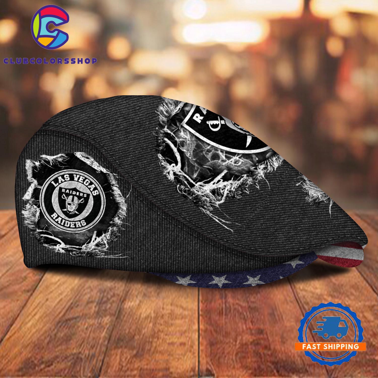 NFL Las Vegas Raiders Special Football Team Logo Custom Jeff Cap Design NFL Las Vegas Raiders Special Football Team Logo Custom Jeff Cap Design