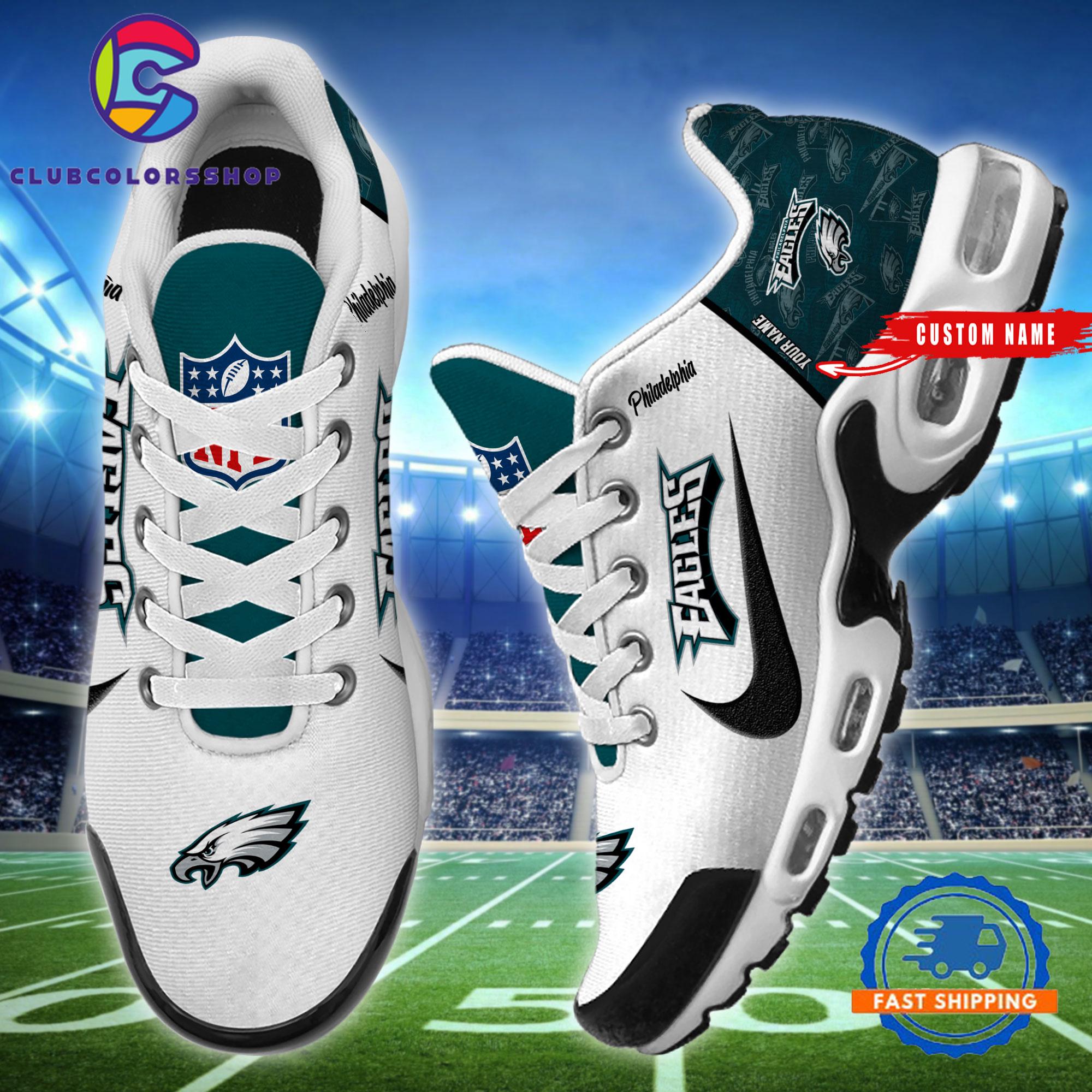 NFL Philadelphia Eagles Logo Team Air Max Plus Shoes Design