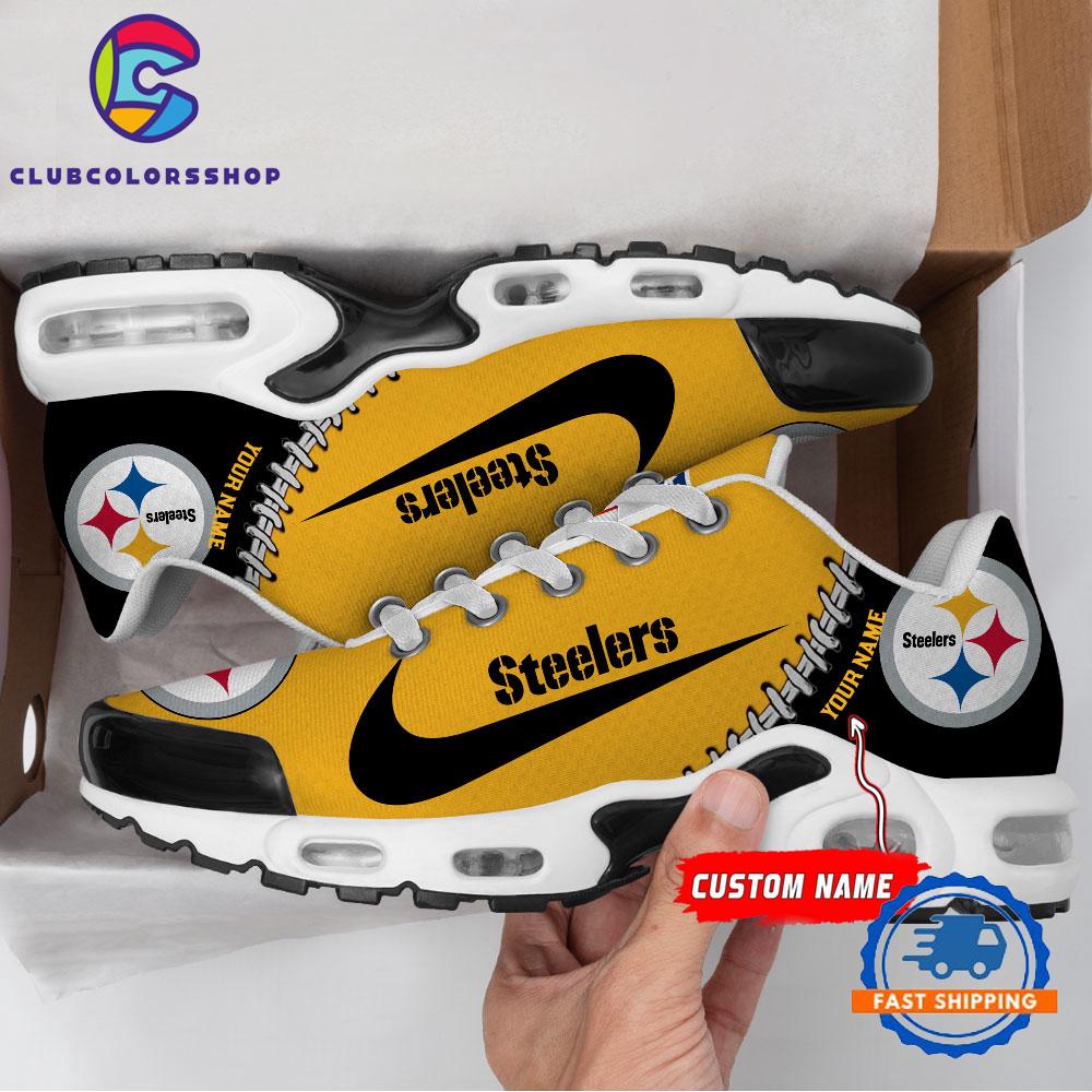 NFL Pittsburgh Steelers Custom Name Air Max Plus Shoes, Football Team TN Shoes Design NFL Pittsburgh Steelers Custom Name Air Max Plus Shoes, Football Team TN Shoes Design