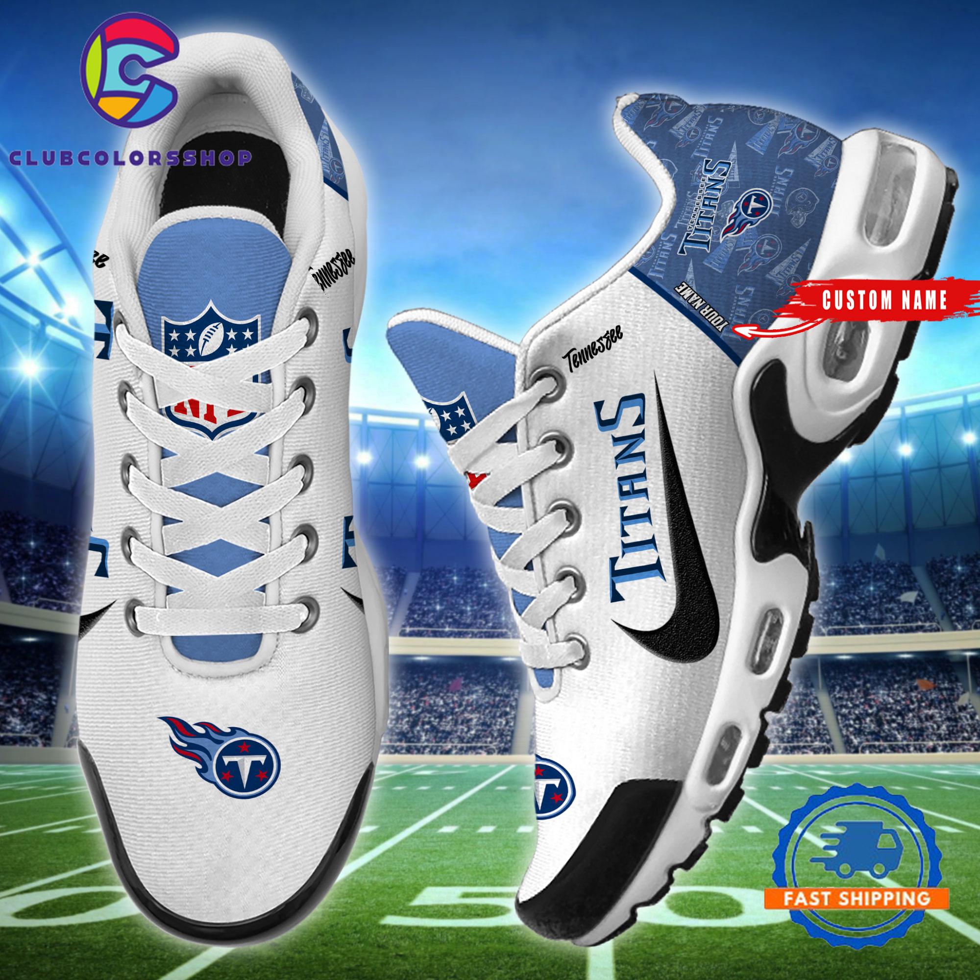 NFL Tennessee Titans Logo Team Air Max Plus Shoes Design